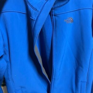 The North Face Royal Blue Fleece-Lined Softshell Jacket